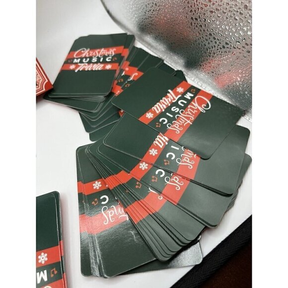 Christmas Music Trivia Cards 100 Quiz Questions Family Party Games Gift Republic - Picture 6 of 11